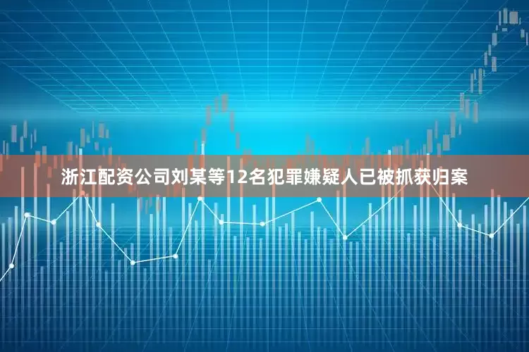 浙江配资公司刘某等12名犯罪嫌疑人已被抓获归案